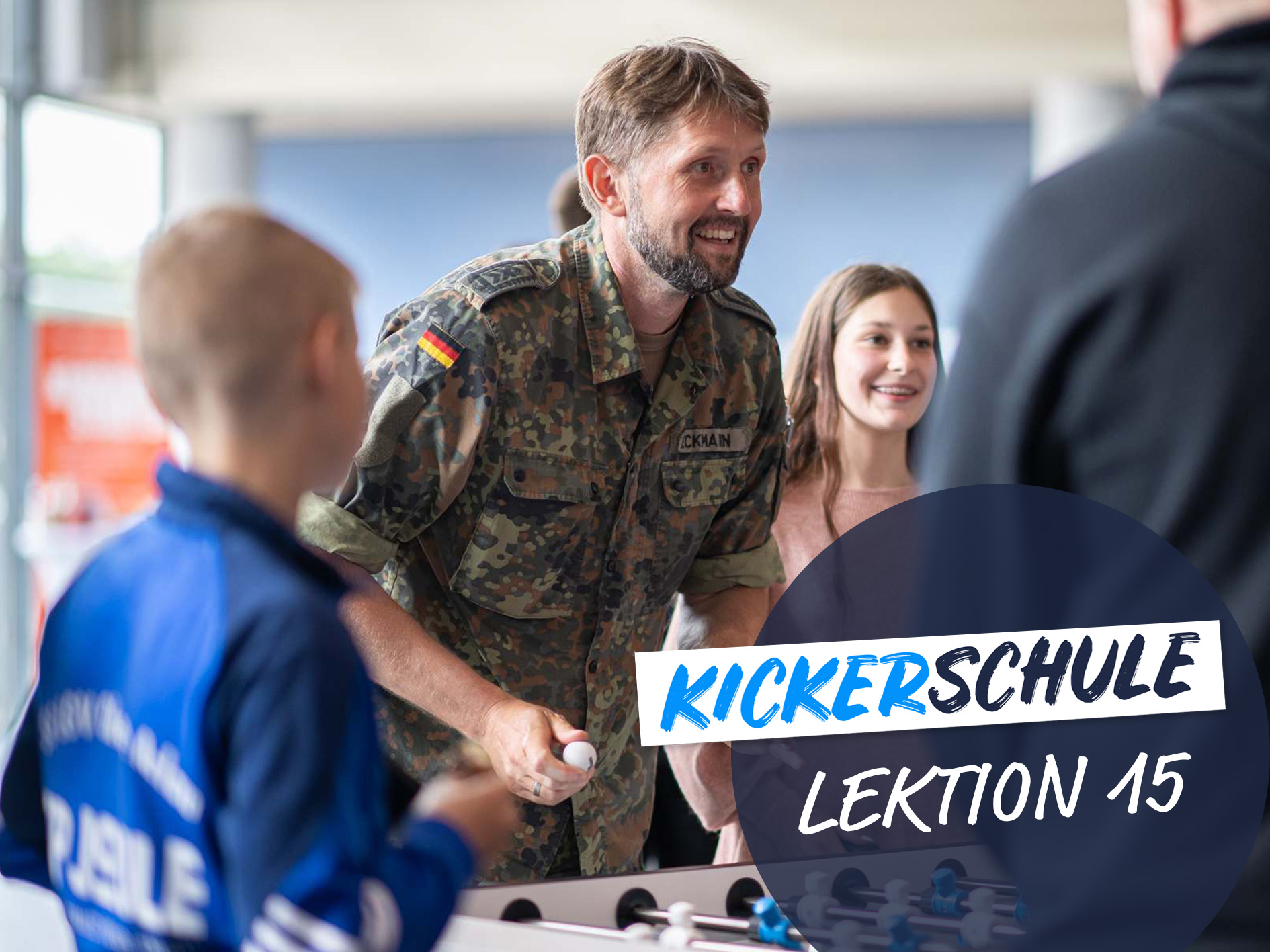 Kickerschule - Lektion 15: Zieher mit Seitwärtsbewegung